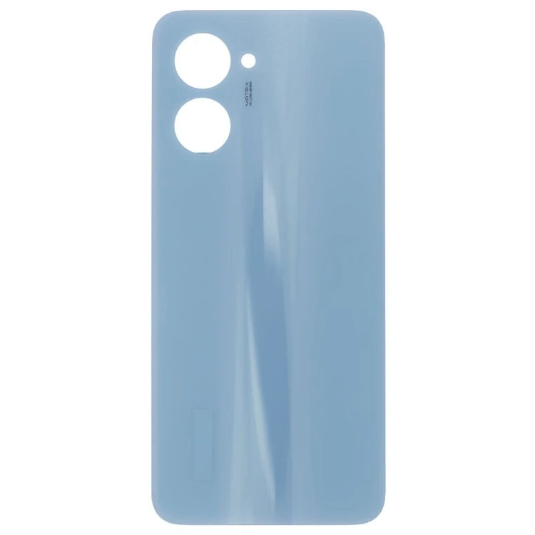 Задняя крышка для Realme C33 (RMX3624) (голубой)