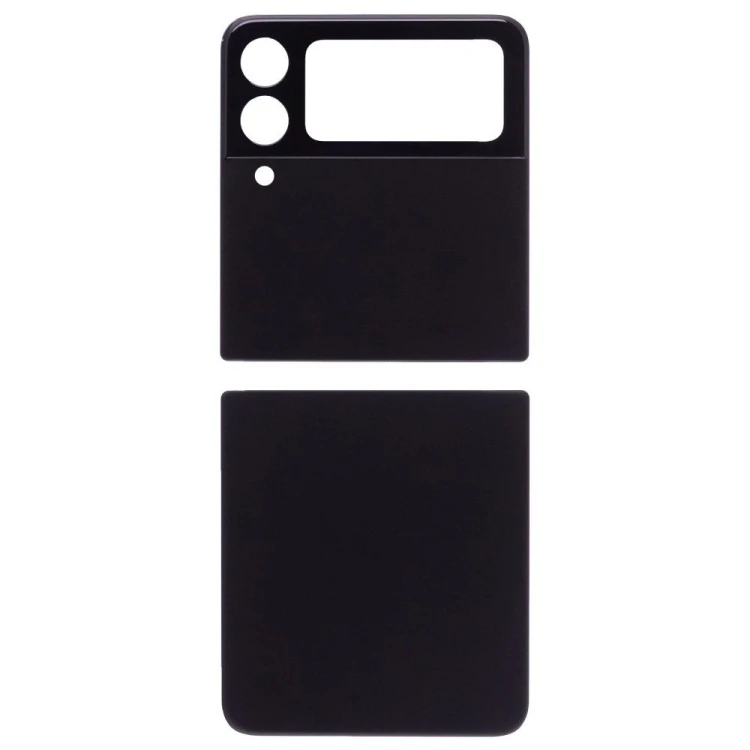 Задняя крышка для Samsung F711 Galaxy Z Flip 3 (серый) (комплект)