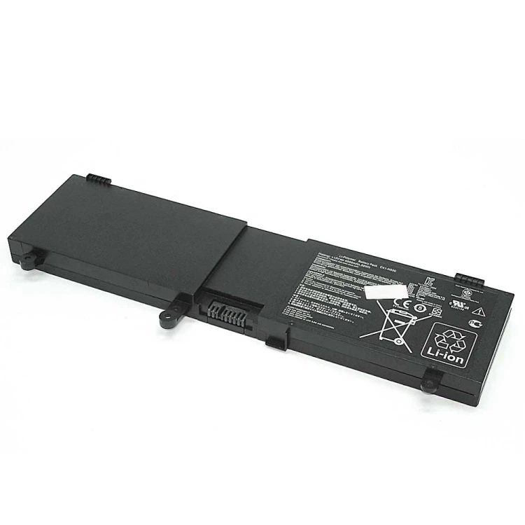 Аккумуляторная батарея для ноутбука Asus N550 15V 59Wh C41-N550 черная