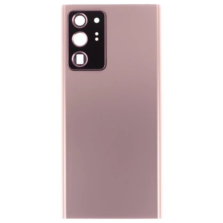 Задняя крышка для Samsung N985 Galaxy Note 20 Ultra / N986 Galaxy Note 20 Ultra 5G (бронзовый) (в сборе со стеклом камеры)