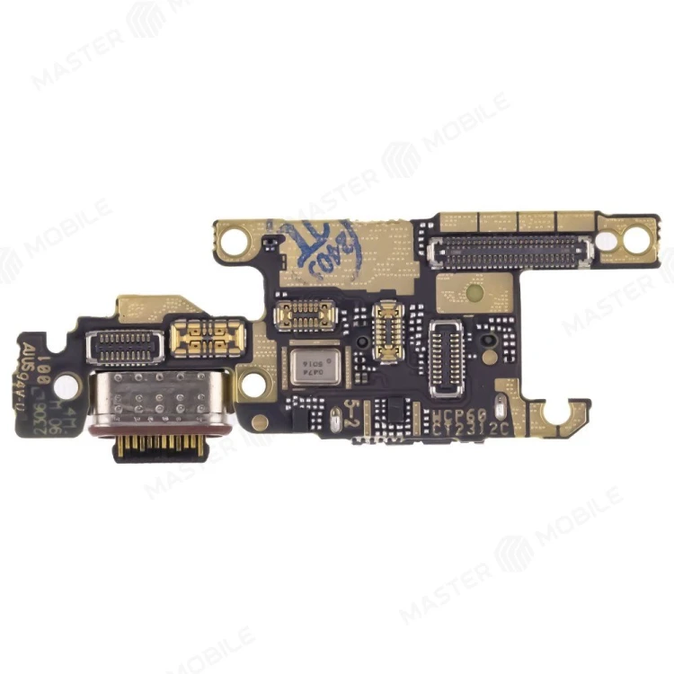 Нижняя плата для Huawei P60 (LNA-LX9) / P60 Pro (MNA-LX9) с комп. + разъем зарядки + микрофон + разъем SIM