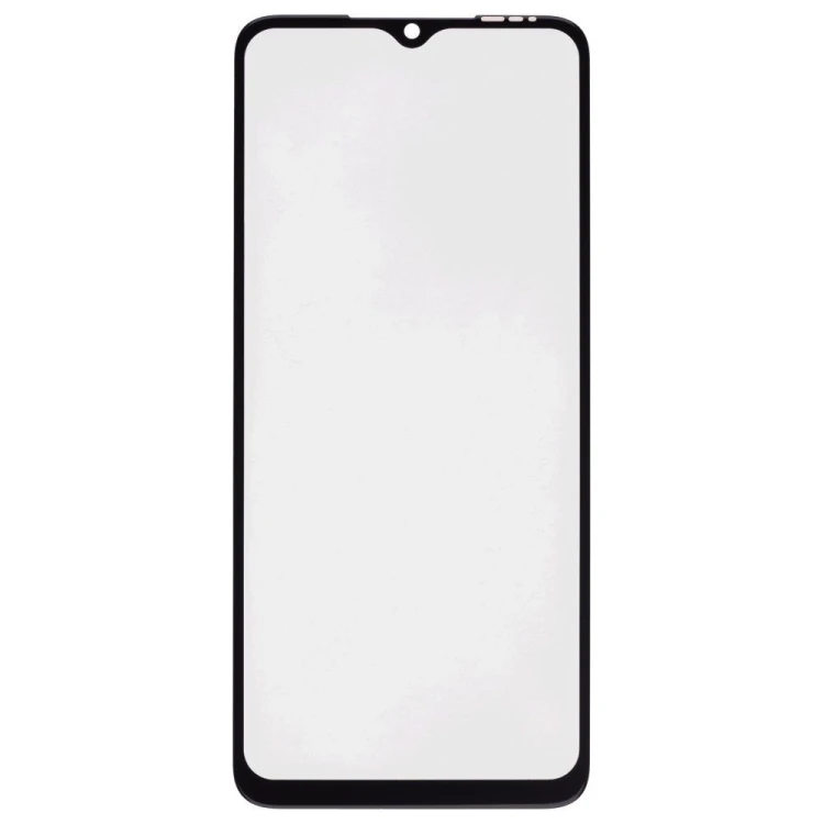 Стекло модуля для Tecno Spark 10 4G (KI5q) / Spark 10C (KI5m) / Spark GO 2023 (BF7) / Infinix Smart 7 (X6515) + OCA (черный)