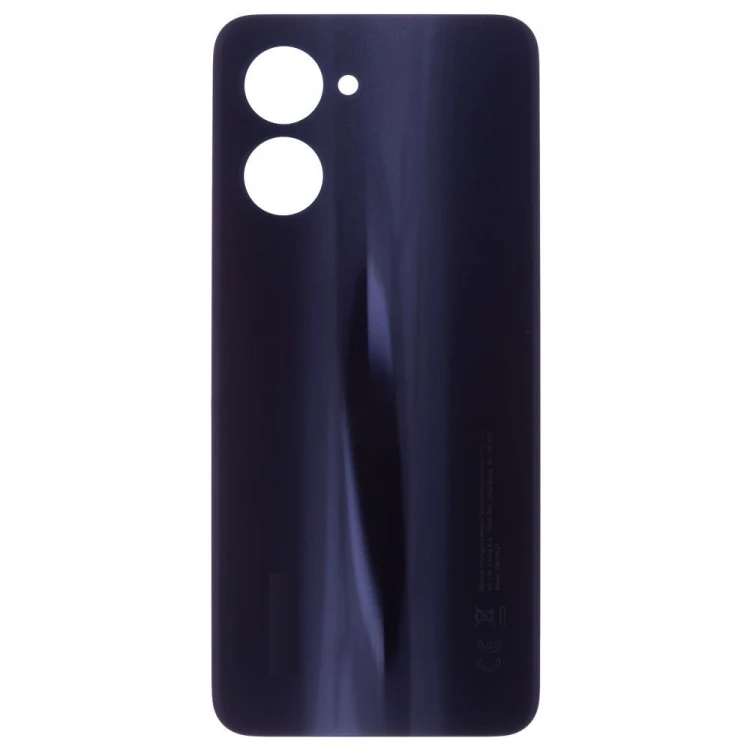 Задняя крышка для Realme C33 (RMX3624) (черный)