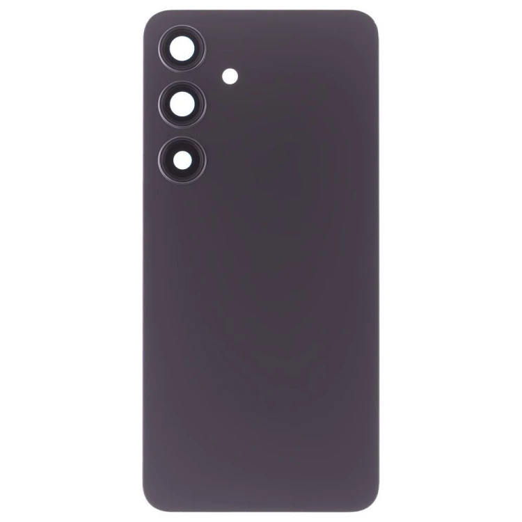 Задняя крышка для Samsung S921 Galaxy S24 (черный) (в сборе со стеклом камеры) (ORIG100)