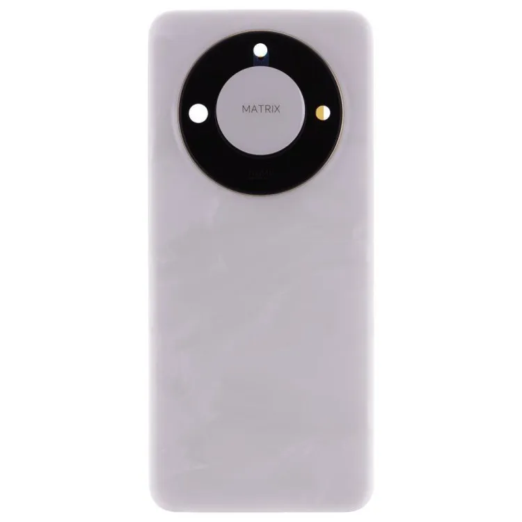 Задняя крышка для Huawei Honor X9c Smart (BRC-NX1) (белый) (в сборе со стеклом камеры)