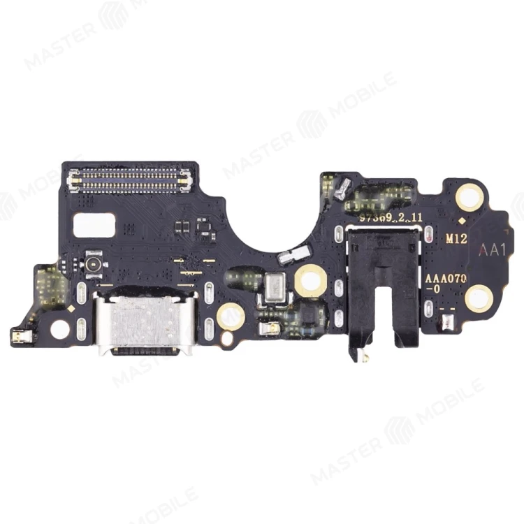 Нижняя плата для OPPO A16 (CPH2269) / OPPO A54 4G (CPH2239) с комп. + разъем зарядки + микрофон (ORIG100)