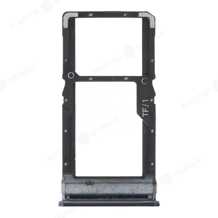 Держатель сим-карты для Xiaomi Poco X3 / Poco X3 NFC (M2007J20CG) / Poco X3 Pro (M2102J20SG) (черный)