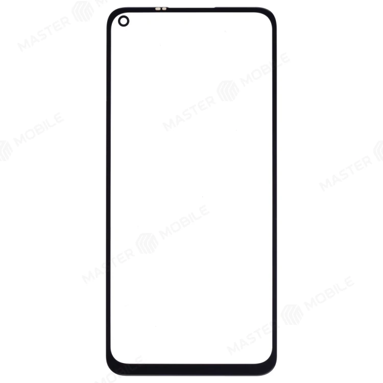 Стекло модуля для Xiaomi Redmi Note 9 (M2003J15SG) / Redmi 10X + OCA (черный)