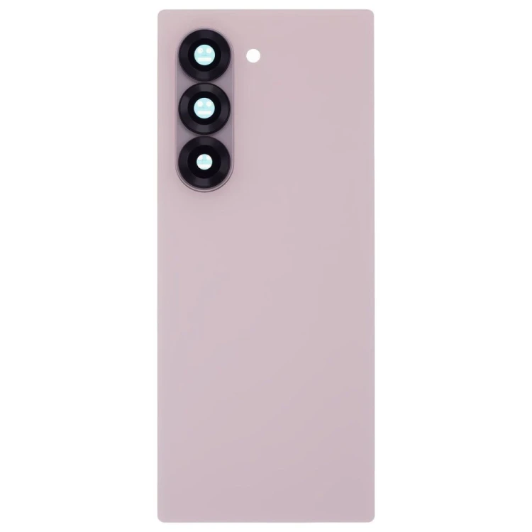 Задняя крышка для Samsung F956 Galaxy Z Fold 6 (розовый) (в сборе со стеклом камеры)