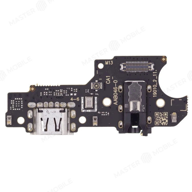 Нижняя плата для Realme C21Y (RMX3261/RMX3263) / C25Y (RMX3269) с комп. + разъем зарядки + микрофон
