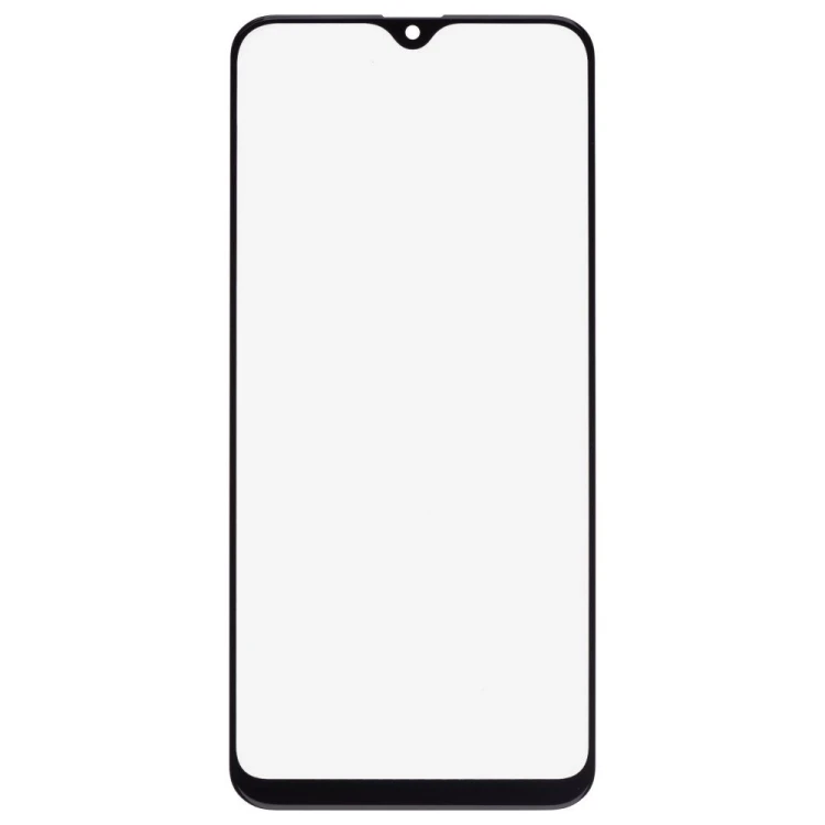 Стекло модуля для Samsung A205 Galaxy A20 / A307 Galaxy A30s + OCA (черный) (Premium)