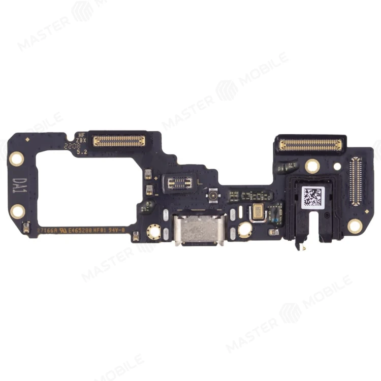 Нижняя плата для Realme 9 4G (RMX3521) с комп. + разъем зарядки + микрофон (ORIG100)