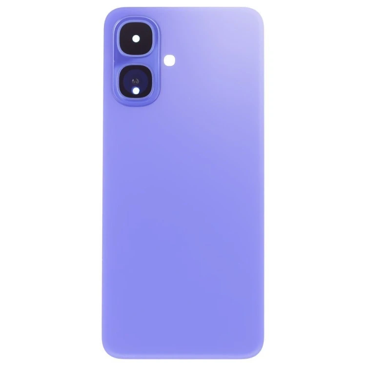 Задняя крышка для Infinix Smart 10 (X6725) (синий) (в сборе со стеклом камеры)
