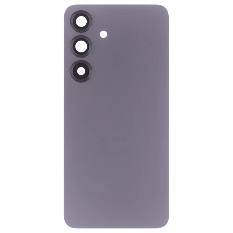 Задняя крышка для Samsung S931 Galaxy S25 (серебристый) (в сборе со стеклом камеры) (ORIG100)