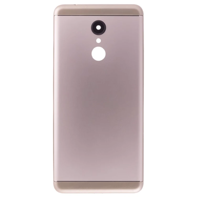 Задняя крышка для Xiaomi Redmi 5 (MDG1) (золотистый) (в сборе со стеклом камеры)