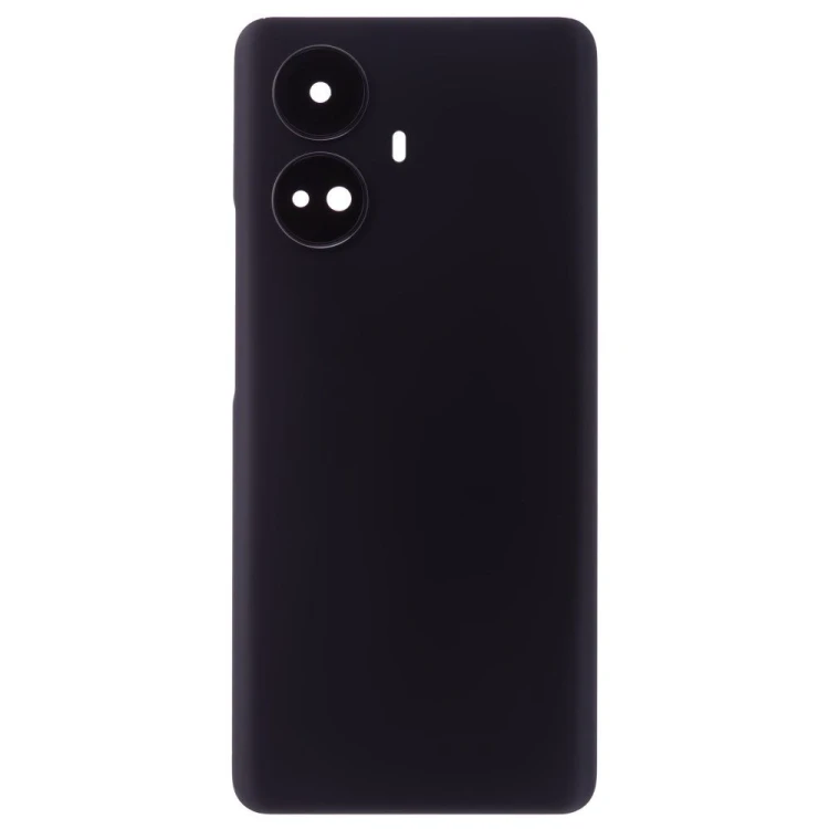 Задняя крышка для Realme 10 Pro+ 5G (RMX3686/RMX3687) (черный) (в сборе со стеклом камеры)