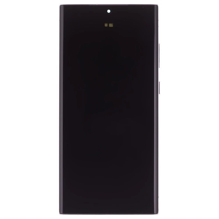 Дисплей для Samsung S918 Galaxy S23 Ultra + тачскрин (розовый) (в рамке) (OLED) (Full Size)