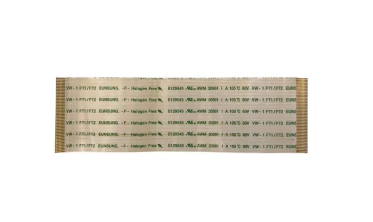 Шлейф, EUNSUNG-F E129545 AWM 20861 FT1/FT2, 50pin, 90x25