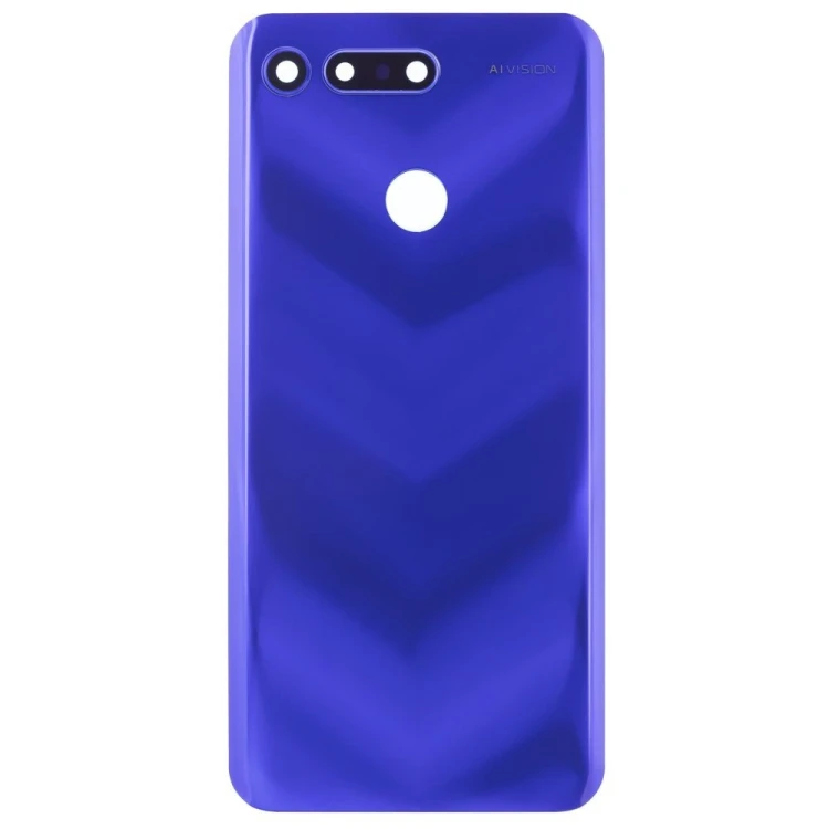 Задняя крышка для Huawei Honor View 20 (PCT-L29) (синий) (в сборе со стеклом камеры)
