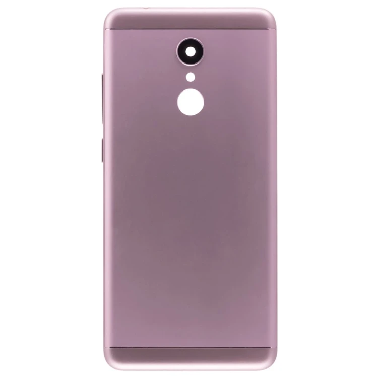 Задняя крышка для Xiaomi Redmi 5 (MDG1) (розовый) (в сборе со стеклом камеры)