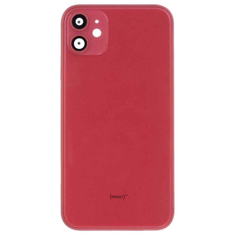 Корпус для Apple iPhone 11 (красный) (Premium)