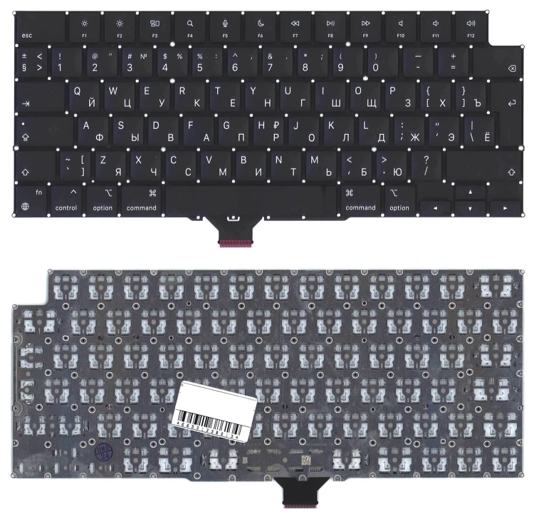 Клавиатура для ноутбука Apple MacBook Pro 14 16 A2442 A2485 Late 2021 Г-образный Enter