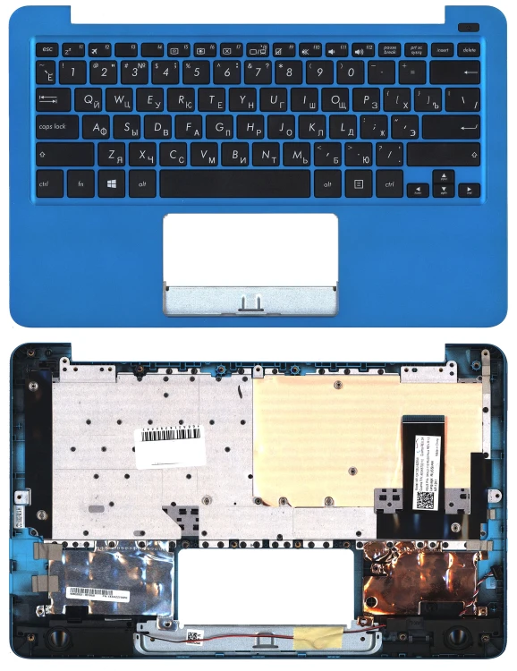 Топкейс для ноутбука Asus E202SA синий-голубой