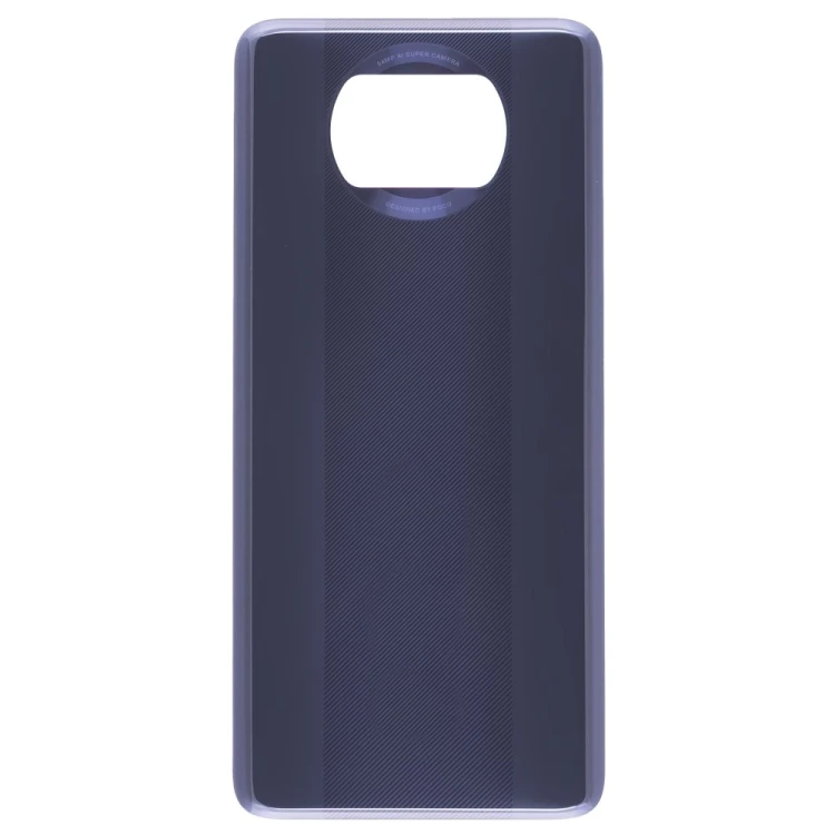 Задняя крышка для Xiaomi Poco X3 / Poco X3 NFC (M2007J20CG) / Poco X3 Pro (M2102J20SG) (серый) (ORIG100)