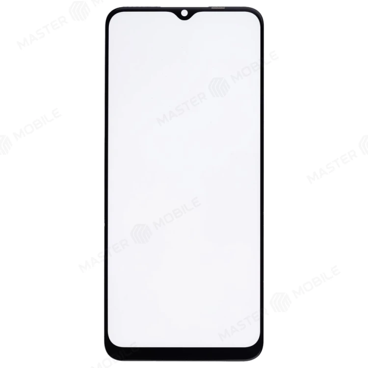 Стекло модуля для Realme C21Y (RMX3261/RMX3263) + OCA (черный)