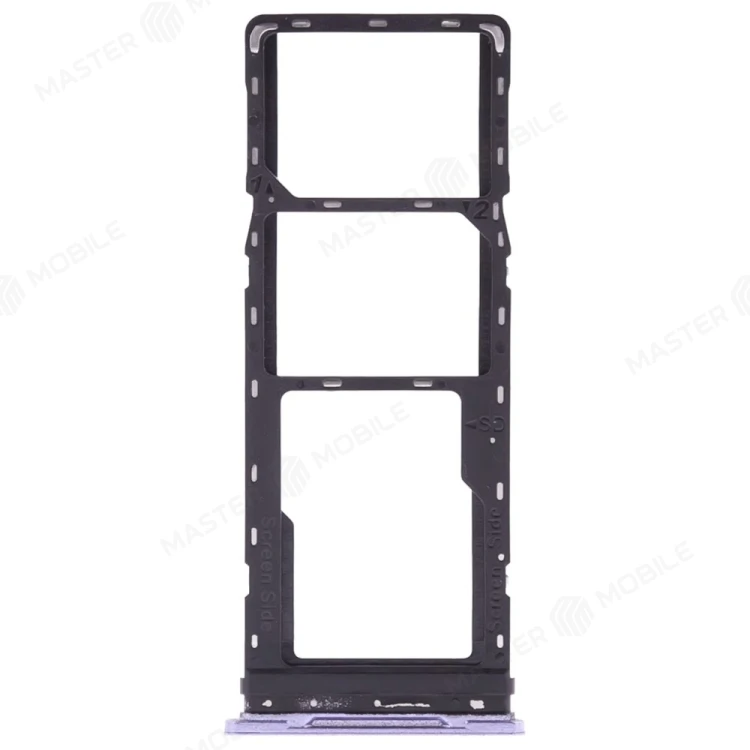 Держатель сим-карты для Infinix Smart 6 (X6511) (фиолетовый)