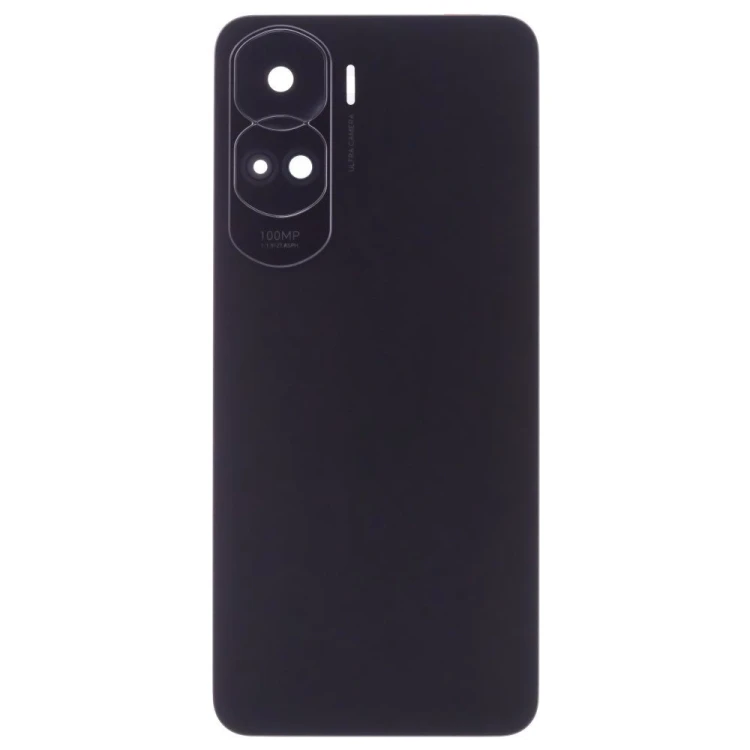 Задняя крышка для Huawei Honor 90 Lite (CRT-NX1) (черный) (в сборе со стеклом камеры)