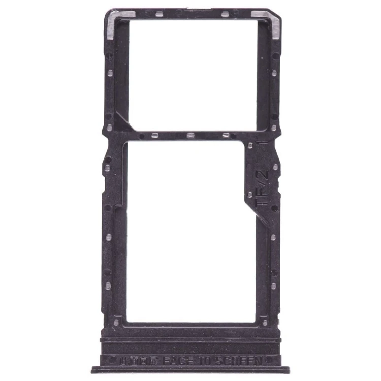 Держатель сим-карты для Xiaomi Poco M6 4G (2404APC5FG) (черный)