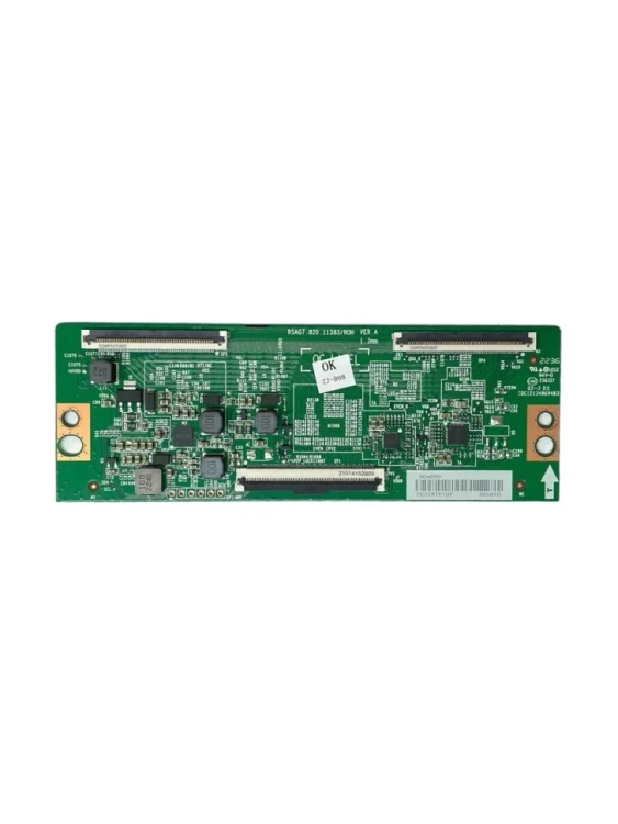 Плата T-Con RSAG7.820.11383, для телевизора Hisens 65A6BG, 65E7HQ, Toshiba 65C450KE без транзистора N5