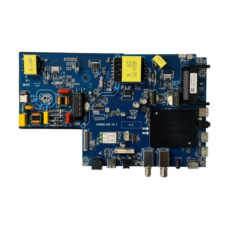 Плата KV9632-A55 V3.1, для телевизора Hartens HTM-55UHD05B-S2