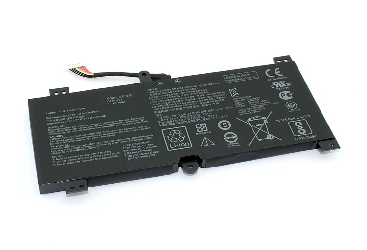 Аккумуляторная батарея для ноутбука Asus GL704 (C41N1731-1) 15.4V 62Wh 4335mAh