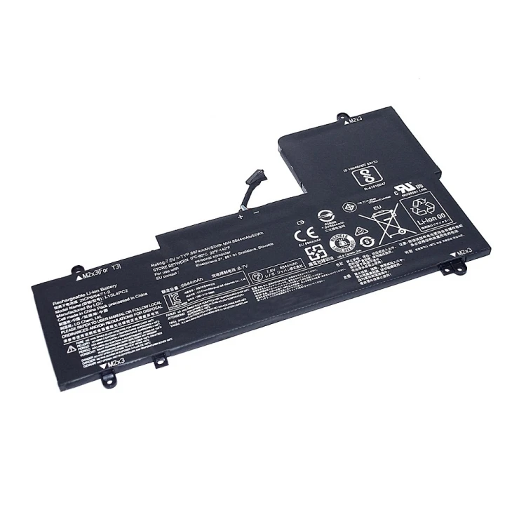 Аккумуляторная батарея для ноутбука Lenovo Yoga 710-14ISK  (L15L4PC2) 7.6V 52Wh