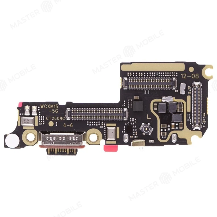 Нижняя плата для Xiaomi 15 (24129PN74G) с комп. + разъем зарядки + микрофон + разъем SIM