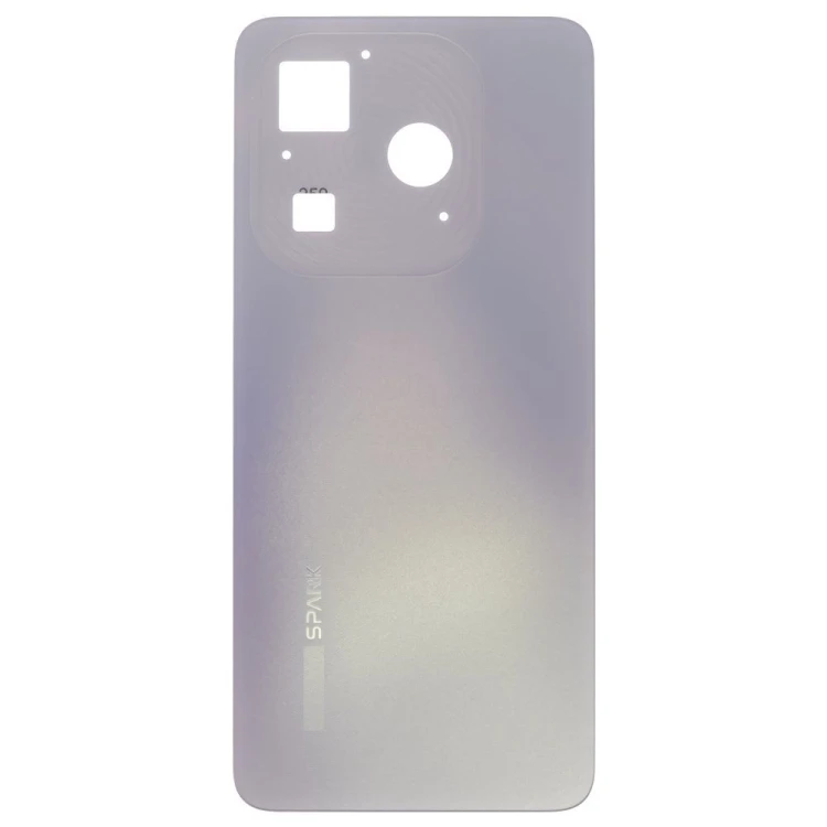 Задняя крышка для Tecno Spark 20 (KJ5) (белый)