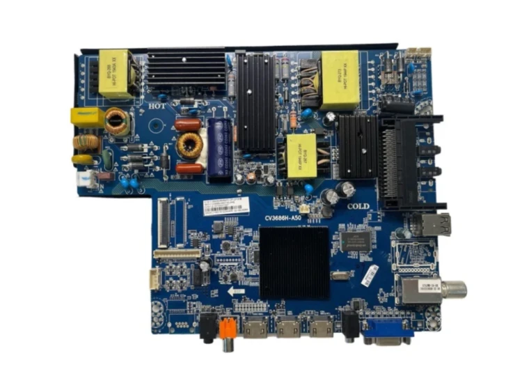 Плата CV3686H-A50, для телевизора Irbis 55S01UD317B