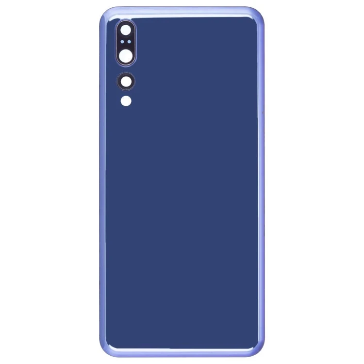 Задняя крышка для Huawei P20 Pro (CLT-L29) (синий) (в сборе со стеклом камеры)