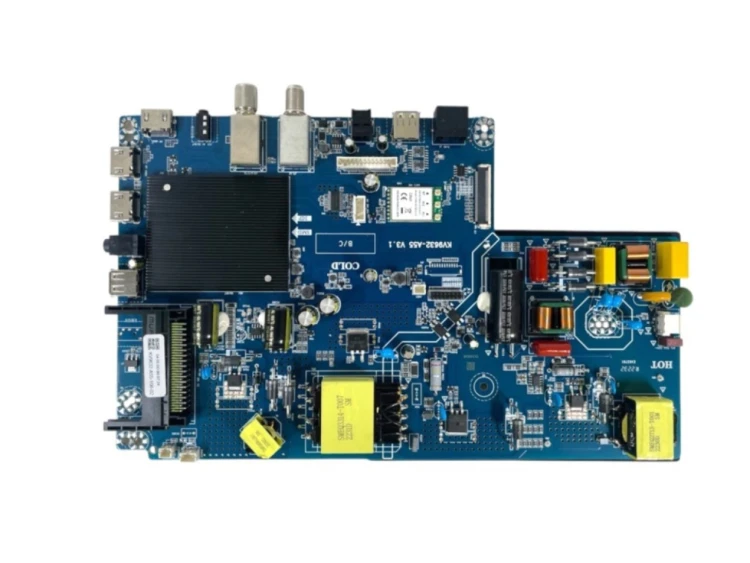 Плата KV9632-A55 V3.1, для телевизора Hartens HTM-50UHD05B-S2