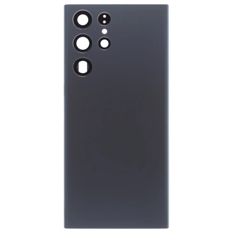 Задняя крышка для Samsung S908 Galaxy S22 Ultra (зеленый) (в сборе со стеклом камеры) (ORIG100)