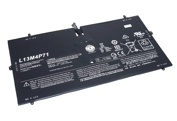 Аккумуляторная батарея для ноутбука Lenovo Yoga 3 Pro 1370 (L13M4P71) 7.6V 44Wh OEM