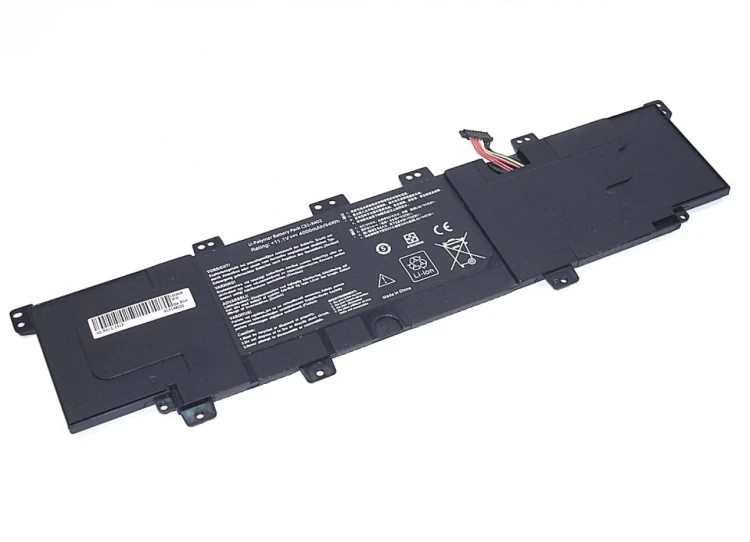 Аккумуляторная батарея для ноутбука Asus X402 11.1V 4000mAh OEM черная