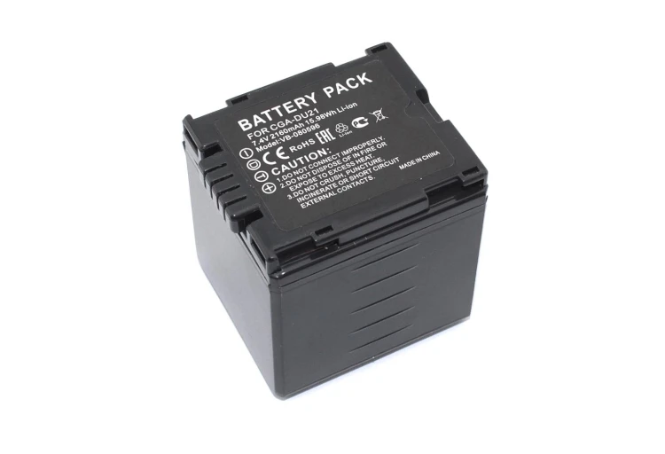 Аккумуляторная батарея для видеокамеры Hitachi DZ-BD (CGA-DU21) 7.4V 2160mAh Li-ion