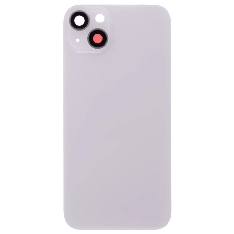 Задняя крышка для Apple iPhone 14 Plus (белый) (в сборе со стеклом камеры) (Premium)