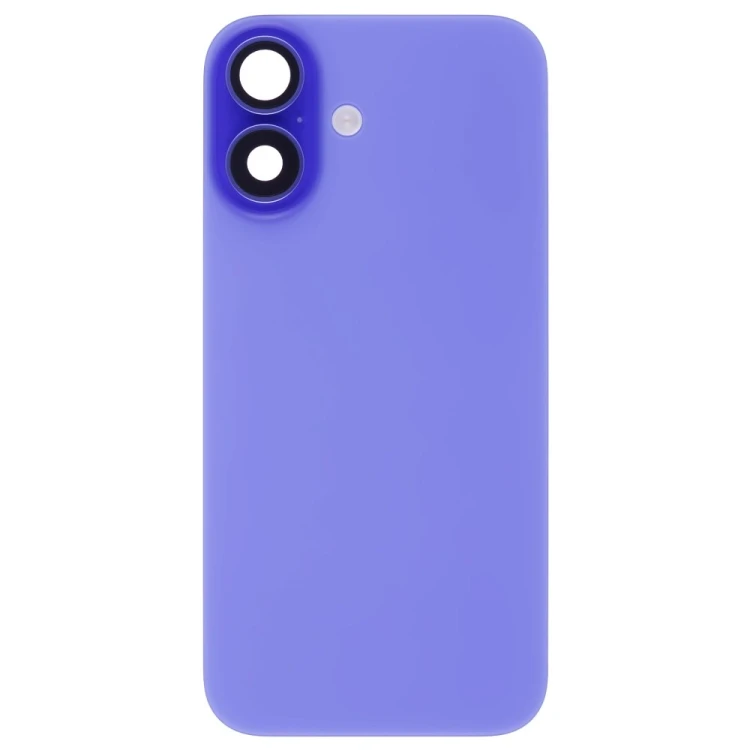 Задняя крышка для Apple iPhone 16 (синий) (в сборе) (ORIG100) (Снятый) (возможен дефект ЛКП)