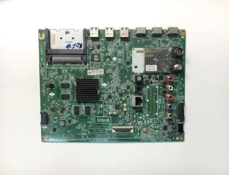 Плата EAX66207203 (1.0) EBU62988413, для телевизора LG 43LF630V, 49LF634V