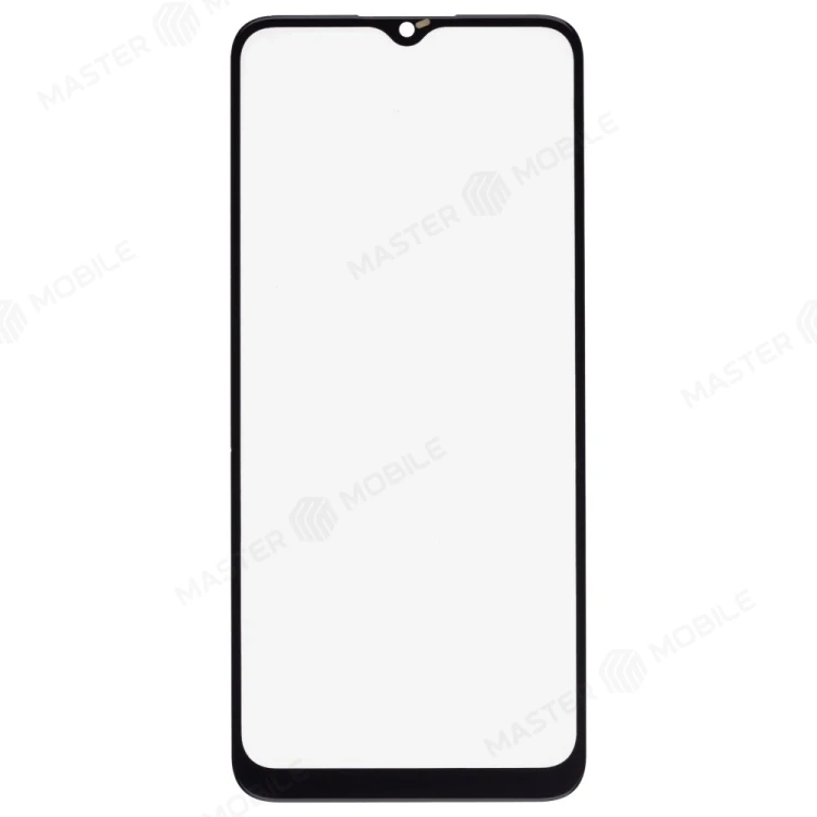 Стекло модуля для Samsung A025 Galaxy A02s / A035 Galaxy A03 / A037 Galaxy A03s + OCA (черный)