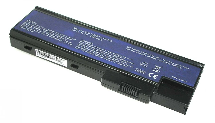 Аккумуляторная батарея для ноутбука Acer Travelmate 5600 7000 7100 9300 4400-5200mAh OEM черная